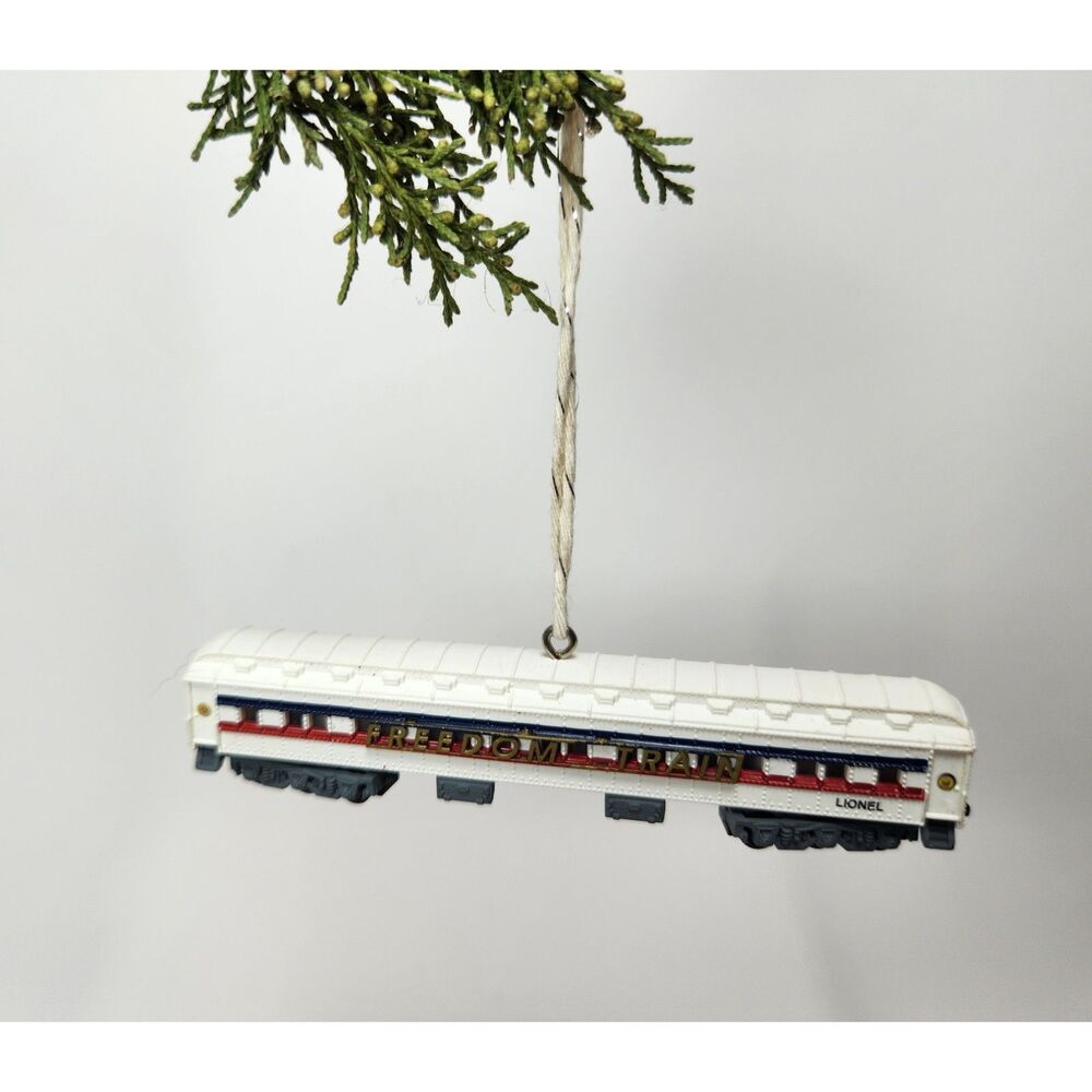 Lionel 2007 Freedom Train Car Ornament Hallmark Keepsake Collectible Christmas